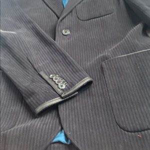 Armani Exchange navy/black blazer jacket worn 2x M